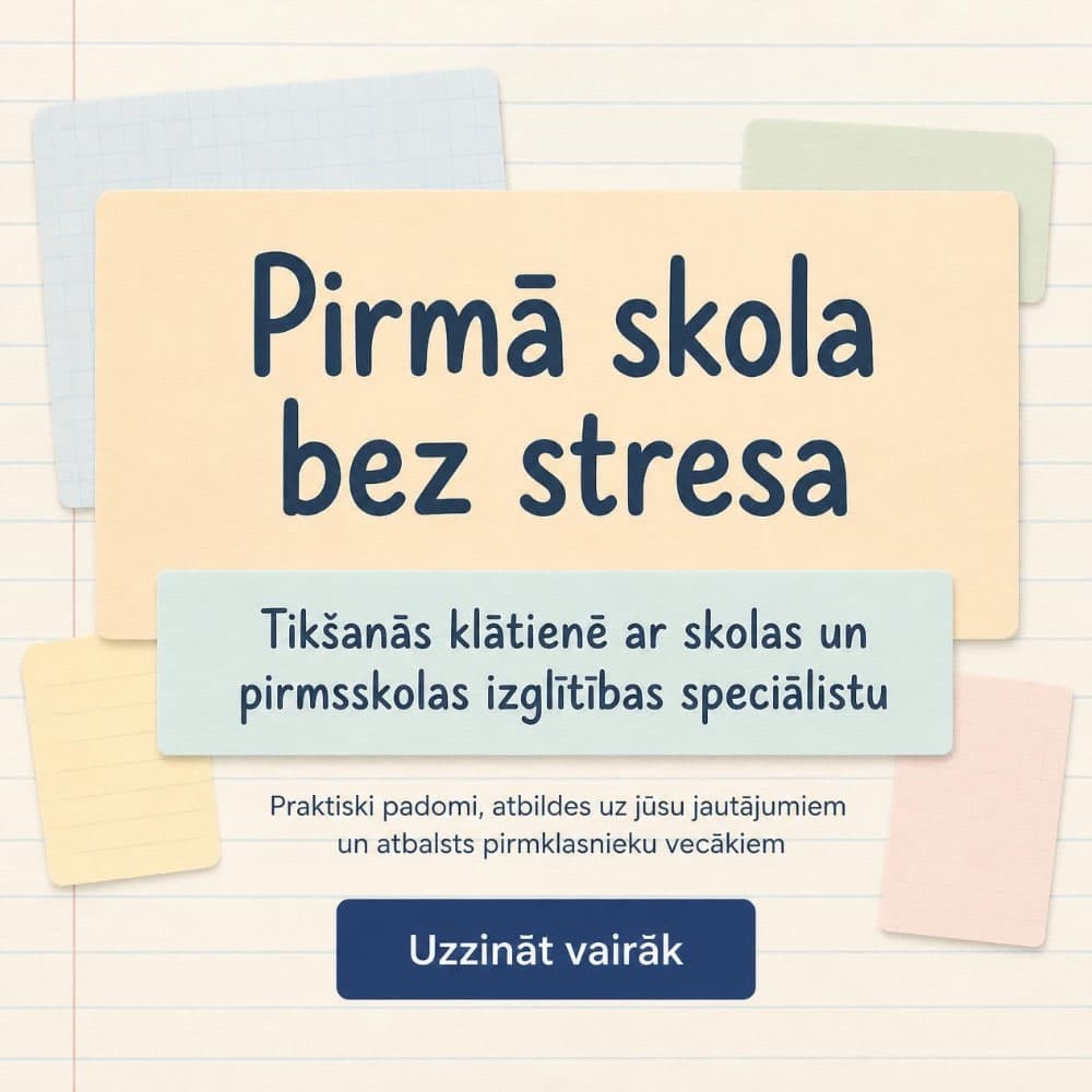 Vai mans bērns ir gatavs skolai?